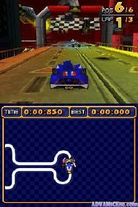 Sonic & Sega All-Stars Racing (USA) (En,Fr,Es) screen shot game playing